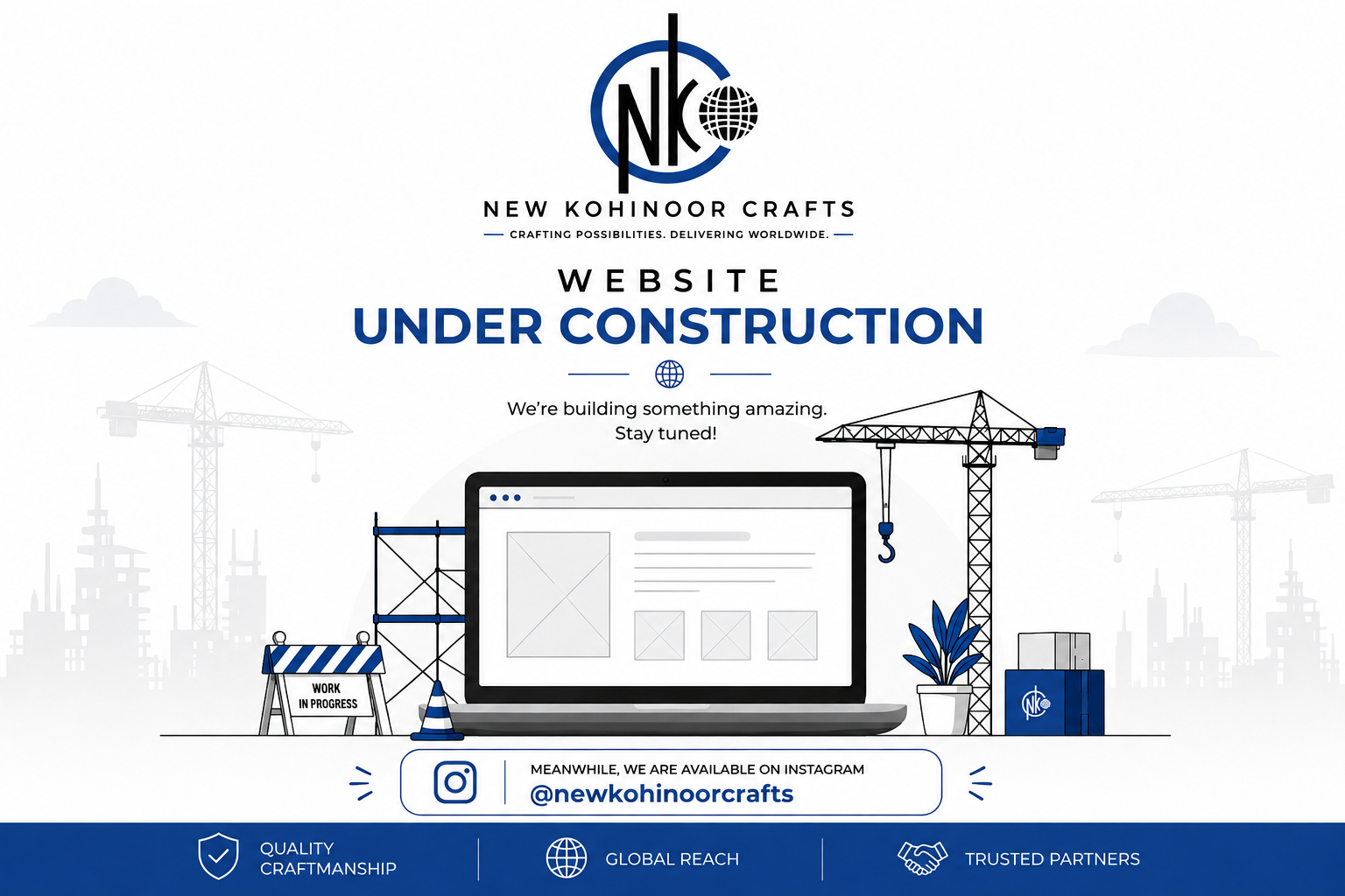 New Kohinoor Crafts - Website Under Construction